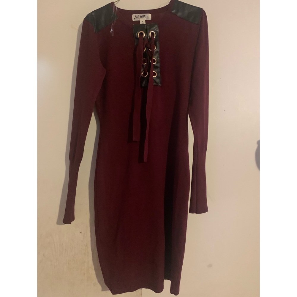 Sweater dress
